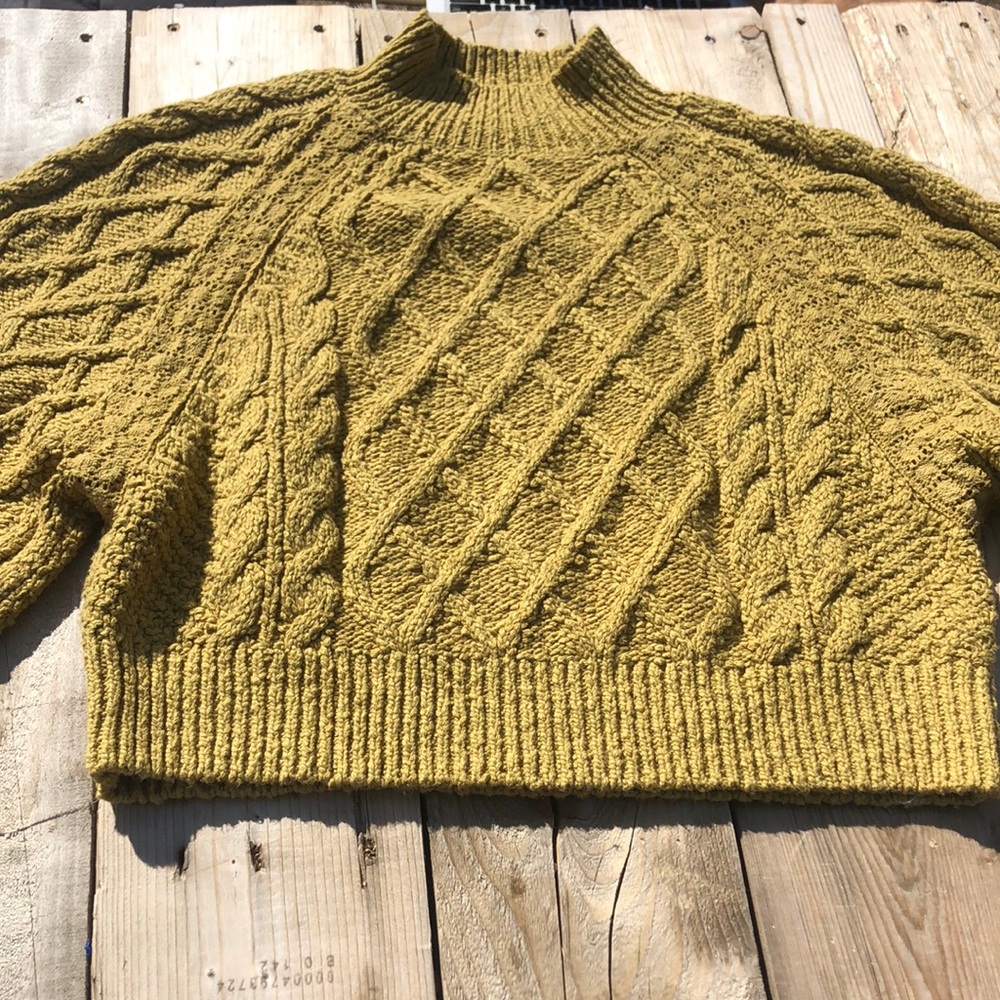 Free people cropped sweater
